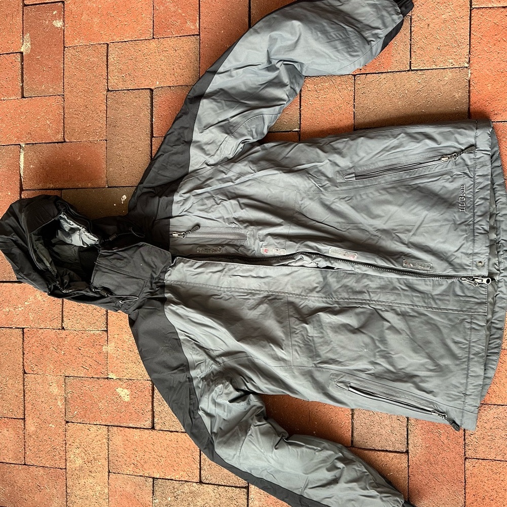 L.L. Bean Men's Charcoal Performance Jacket